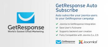 GetResponse Auto Subscribe